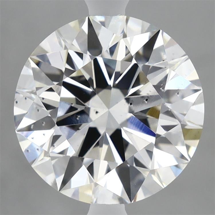 3.09ct F SI1 Rare Carat Ideal Cut Round Lab Grown Diamond