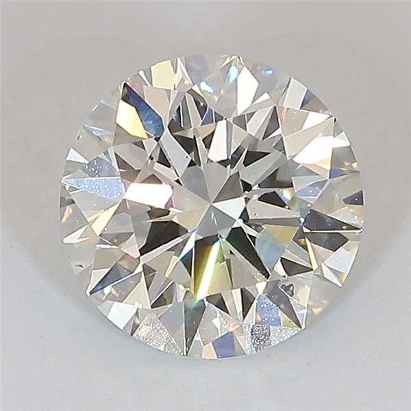 2.03ct I SI1 Rare Carat Ideal Cut Round Lab Grown Diamond