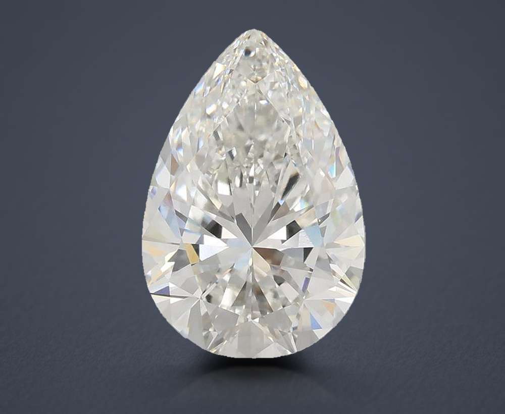 6.10 Carat Pear Lab Diamond