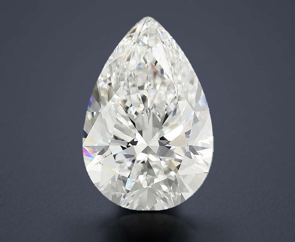 5.10 Carat Pear Lab Diamond