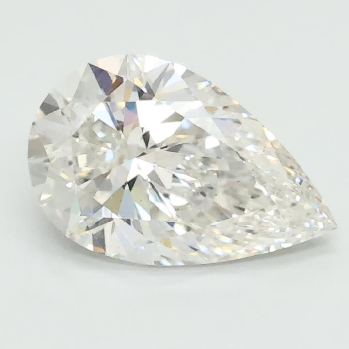 1.09ct E VS1 Rare Carat Ideal Cut Pear Lab Grown Diamond