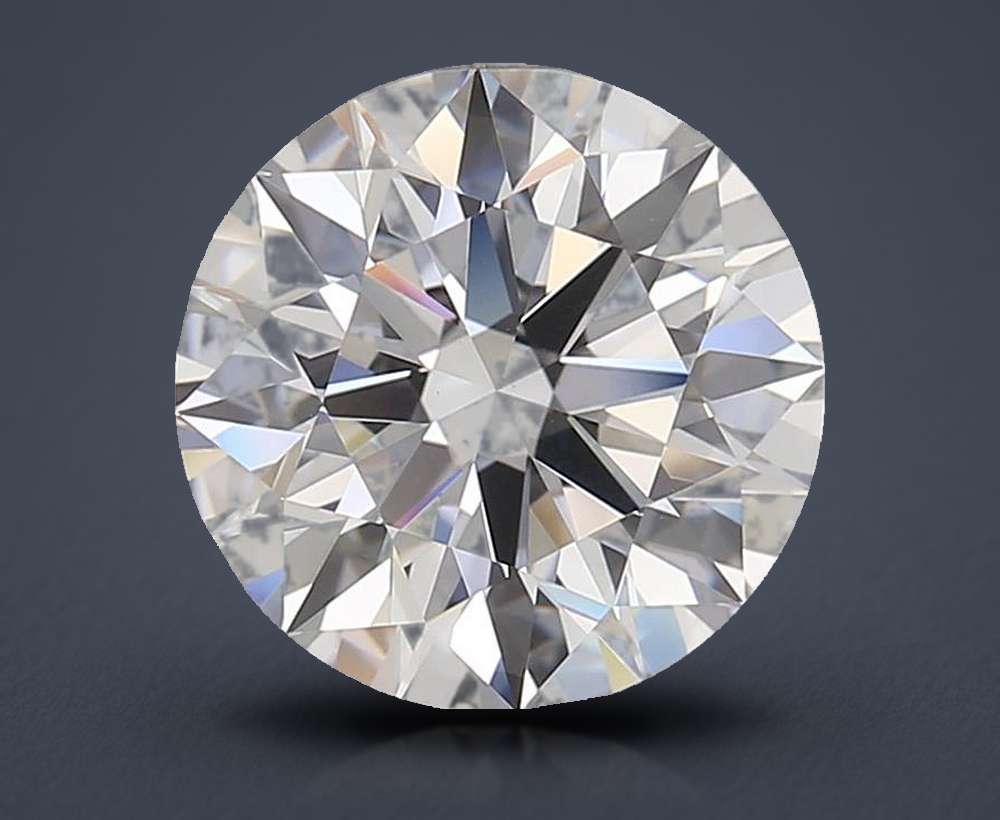 3.70 Carat Round Lab Diamond