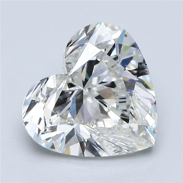 3.01ct I SI1 Excellent Cut Heart Diamond