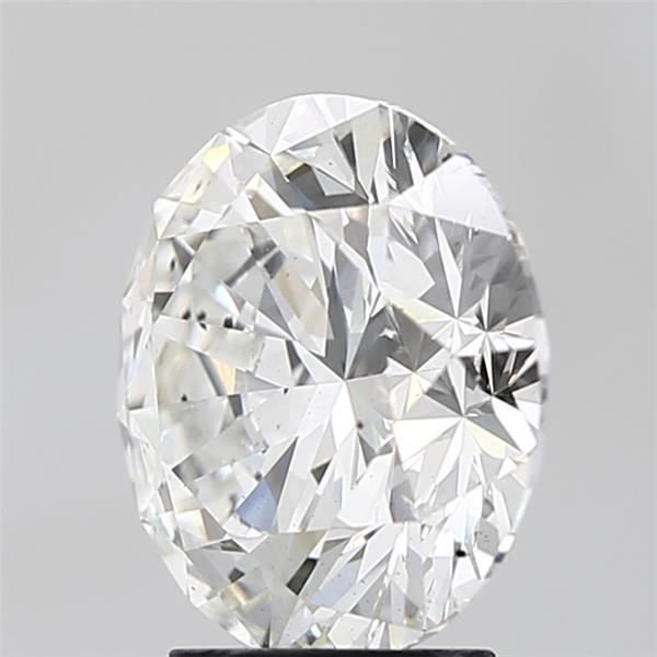 4.29ct F SI1 Rare Carat Ideal Cut Round Lab Grown Diamond