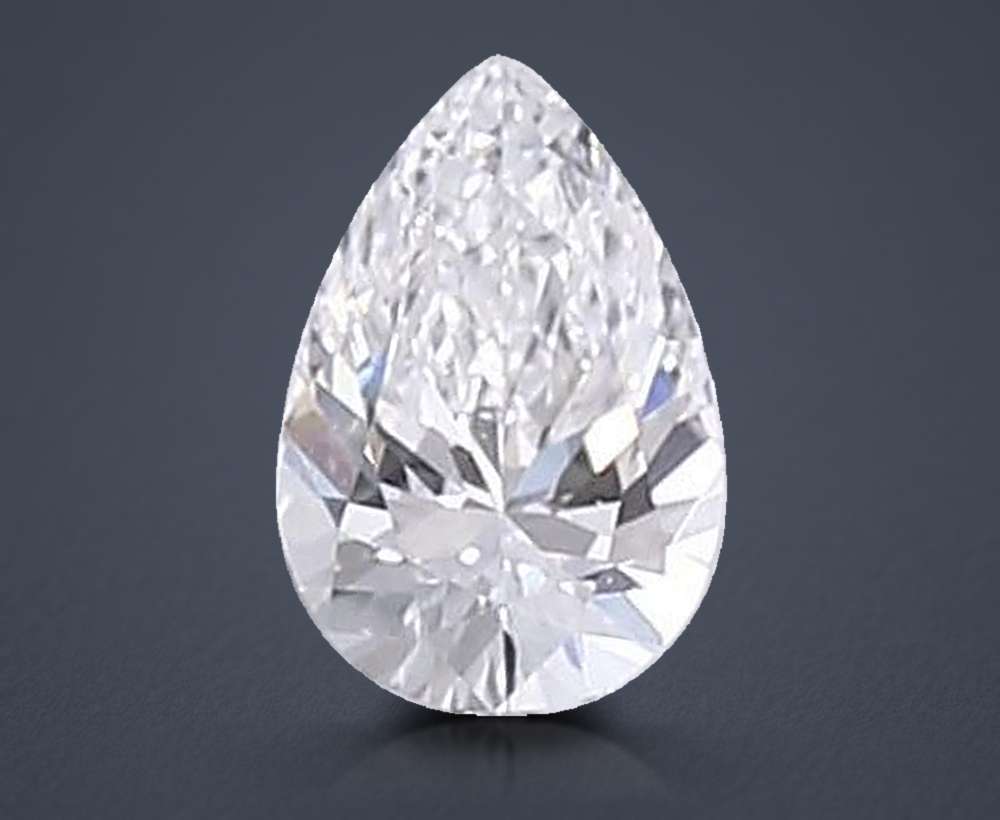 0.28 Carat Pear Lab Diamond