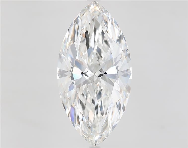11.00ct F VVS2 Rare Carat Ideal Cut Marquise Lab Grown Diamond