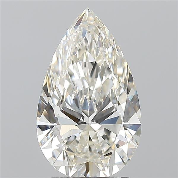2.08 Carat Pear Natural Diamond