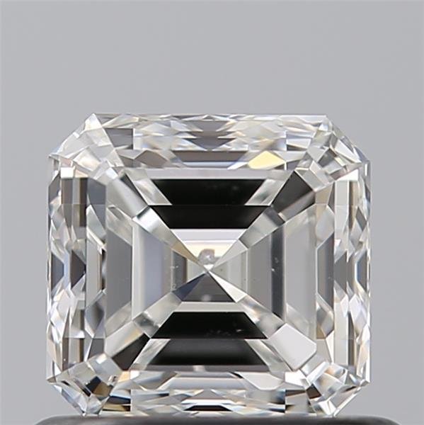 0.71ct F SI2 Very Good Cut Asscher Diamond