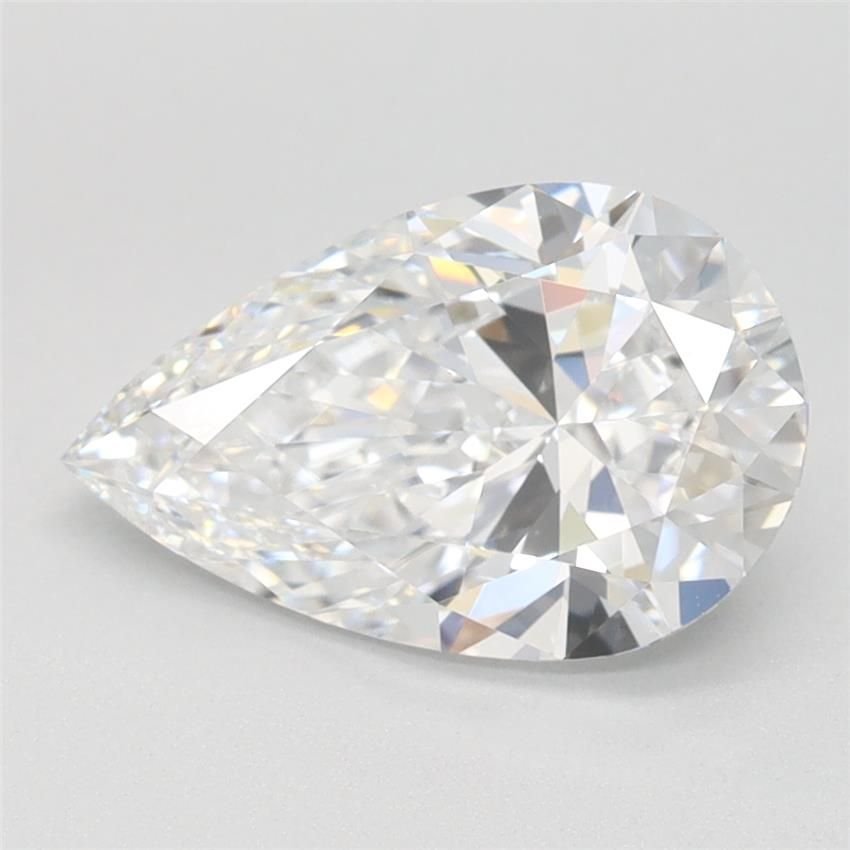 1.67 Carat Pear Lab Diamond