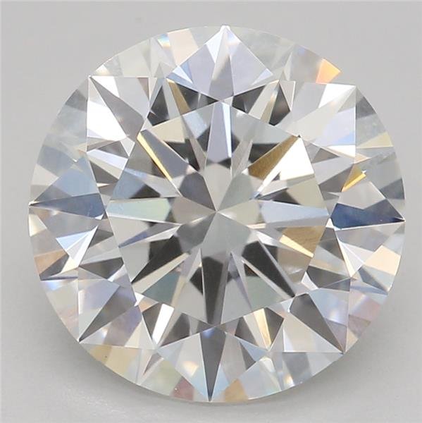 2.55ct F VVS2 Rare Carat Ideal Cut Round Lab Grown Diamond