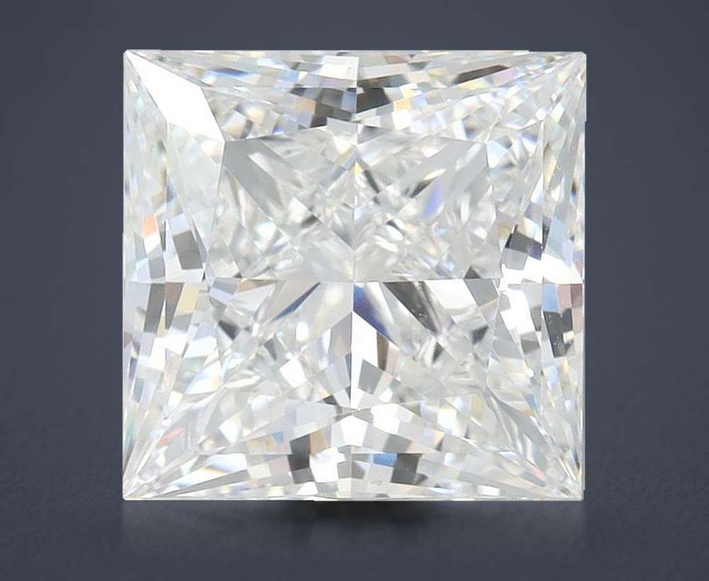 3.73 Carat Princess Lab Diamond