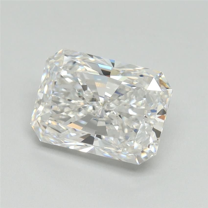 3.01ct E VS1 Very Good Cut Radiant Lab Grown Diamond