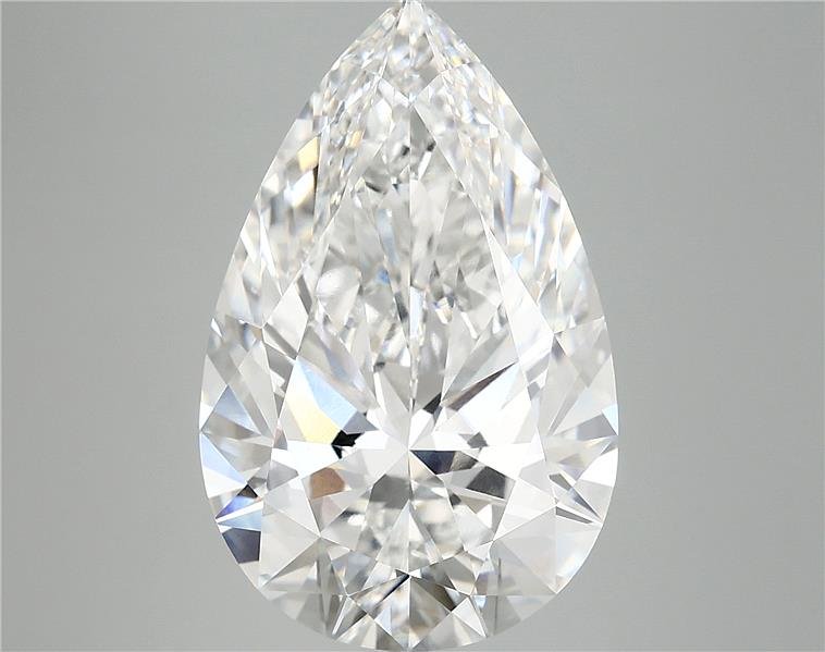 7.08 Carat Pear Lab Diamond