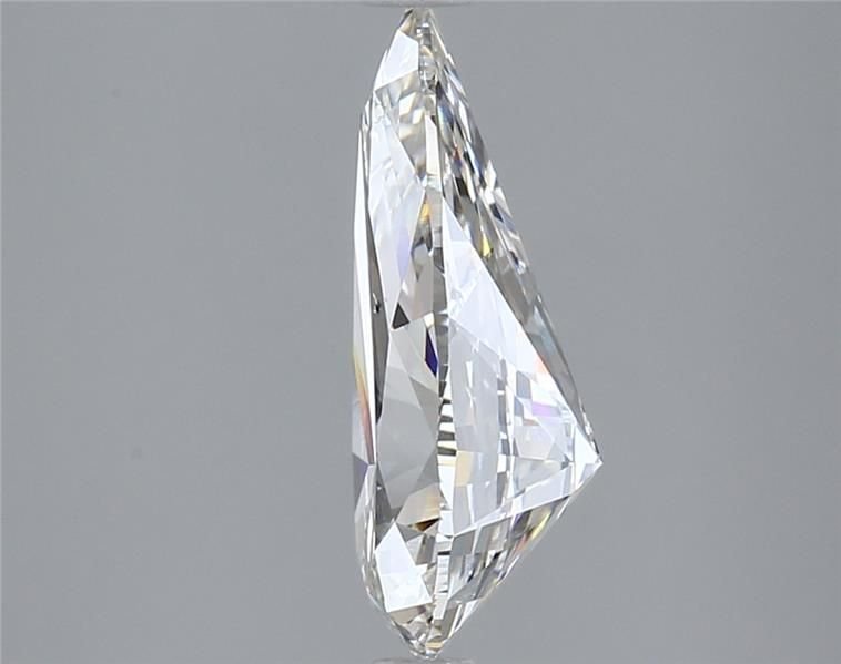 3.31ct H VS2 Rare Carat Ideal Cut Pear Lab Grown Diamond