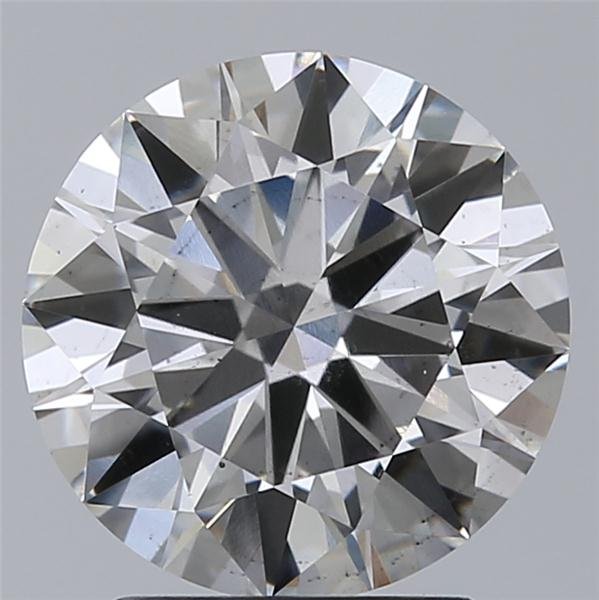 2.08ct F SI1 Excellent Cut Round Lab Grown Diamond