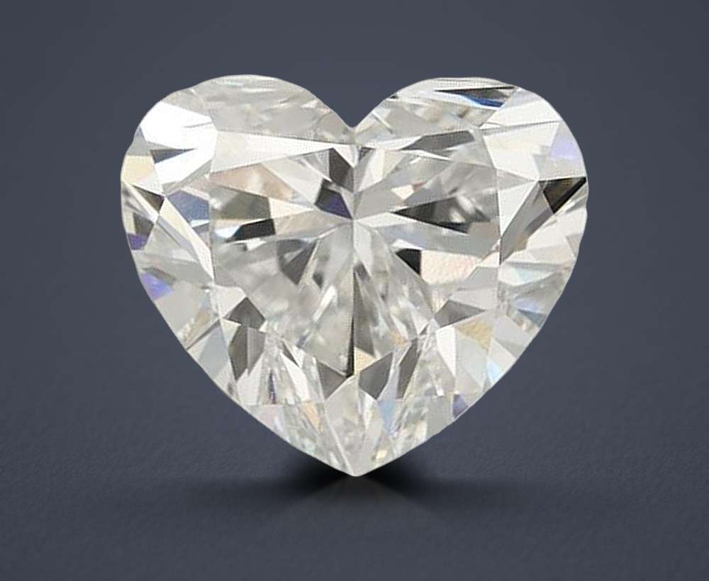 2.68 Carat Heart Lab Diamond