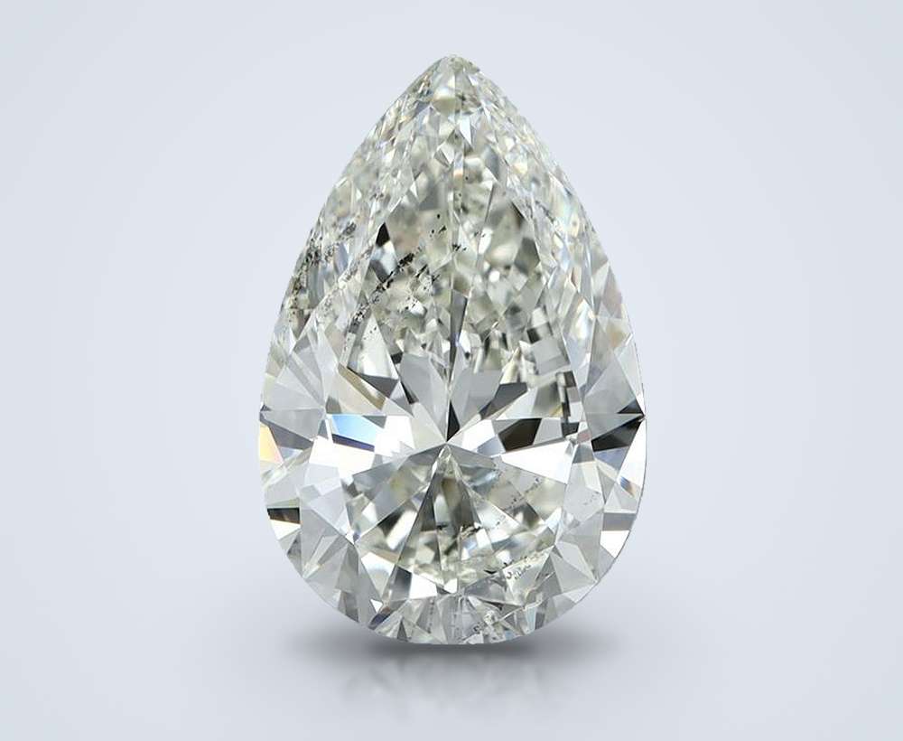 4.03 Carat Pear Natural Diamond