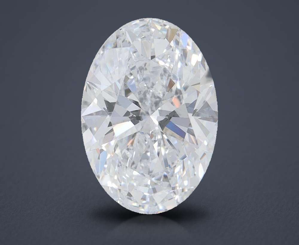 1.57 Carat Oval Lab Diamond