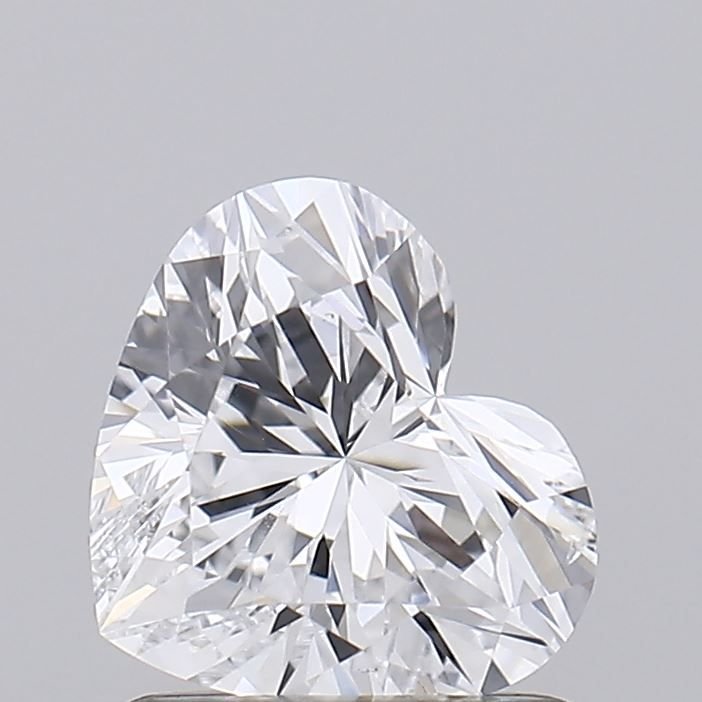0.84ct D VS2 Rare Carat Ideal Cut Heart Lab Grown Diamond