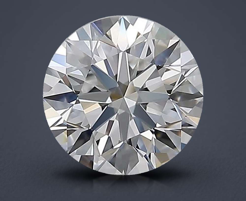 1.36 Carat Round Natural Diamond