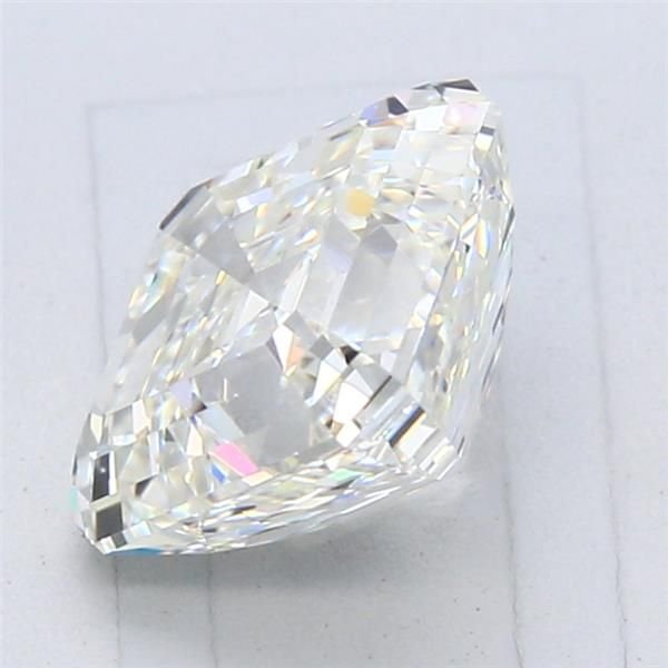 3.02ct I VVS1 Very Good Cut Asscher Diamond