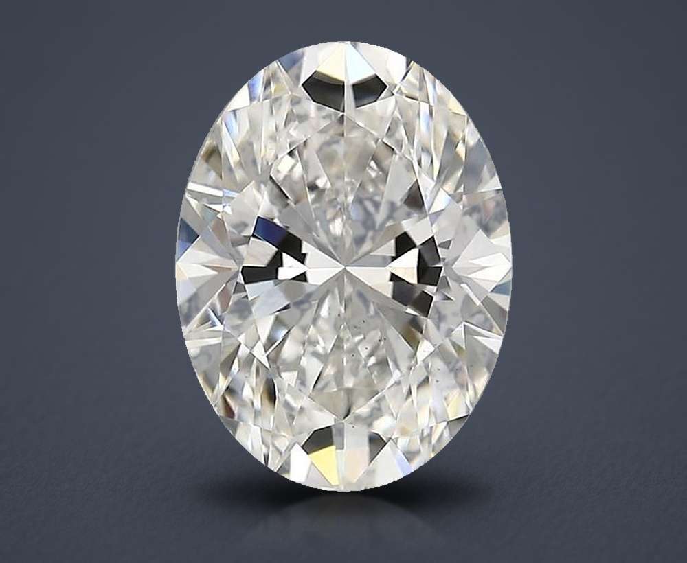 1.39 Carat Oval Lab Diamond