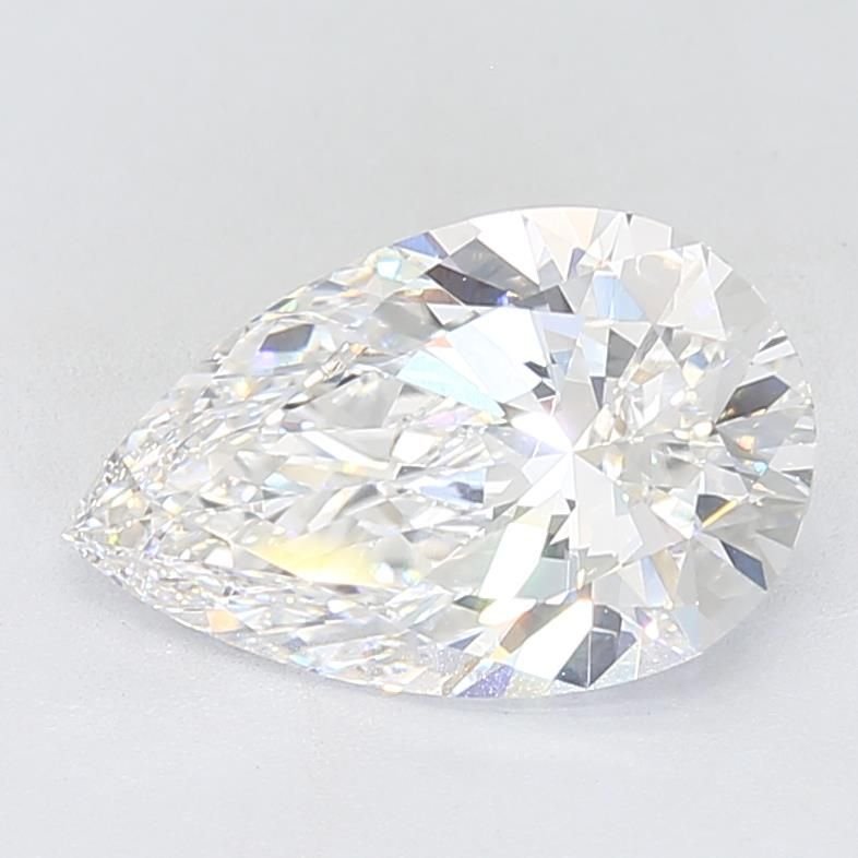 4.10ct G VVS2 Rare Carat Ideal Cut Pear Lab Grown Diamond