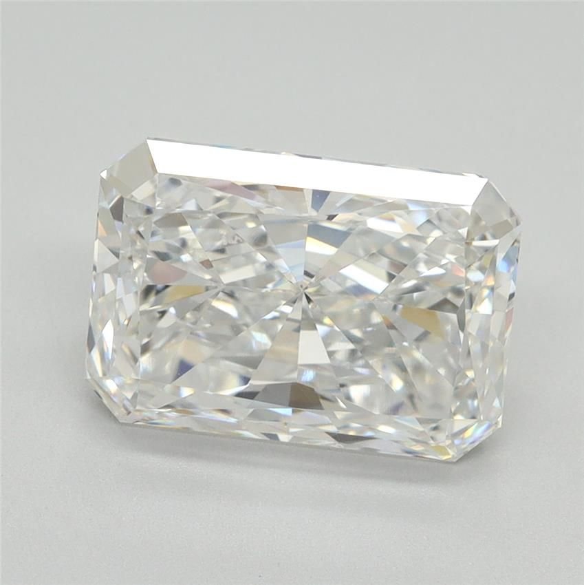 4.15ct E VVS2 Rare Carat Ideal Cut Radiant Lab Grown Diamond