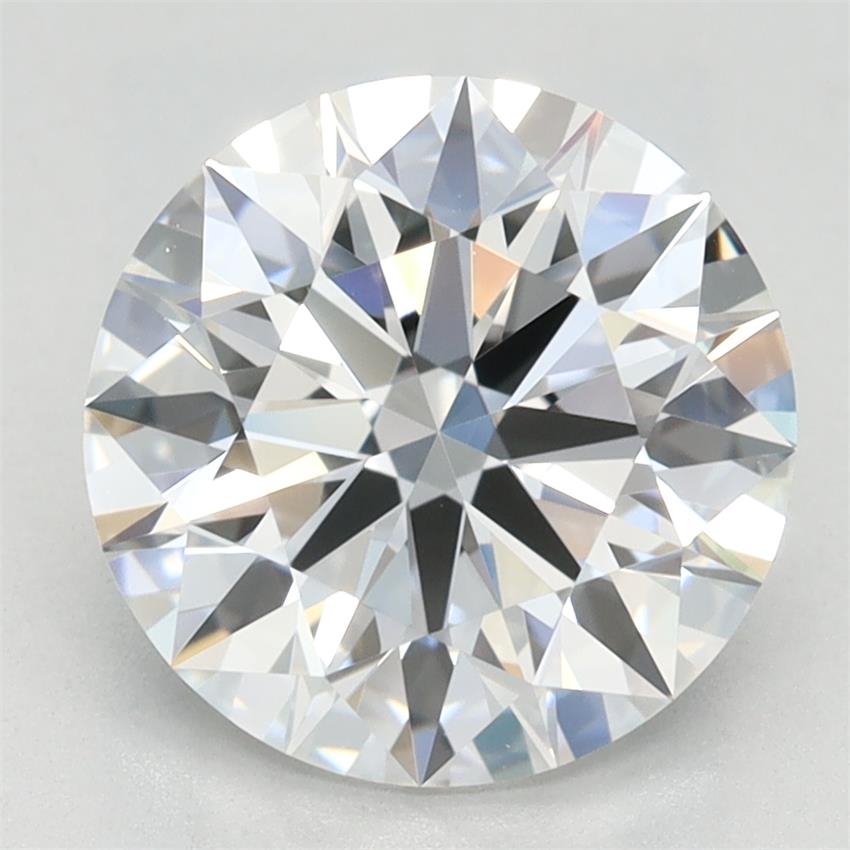 2.40ct D VVS1 Rare Carat Ideal Cut Round Lab Grown Diamond