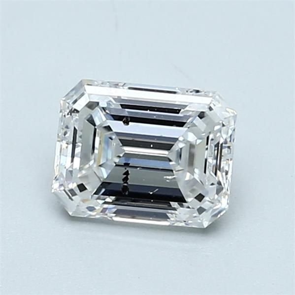 1.00ct E SI2 Very Good Cut Emerald Diamond