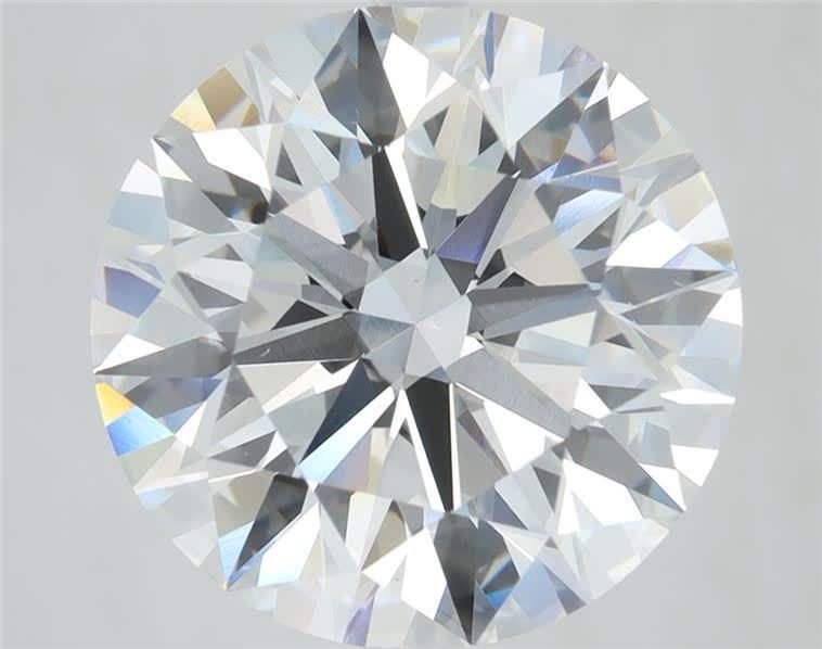 7.32ct E VS1 Rare Carat Ideal Cut Round Lab Grown Diamond