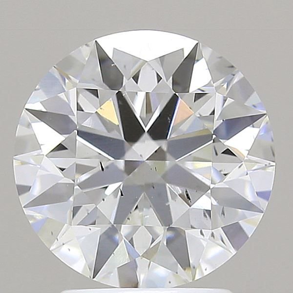 2.44ct F SI1 Rare Carat Ideal Cut Round Lab Grown Diamond