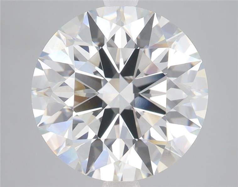 5.09ct H VS2 Rare Carat Ideal Cut Round Lab Grown Diamond