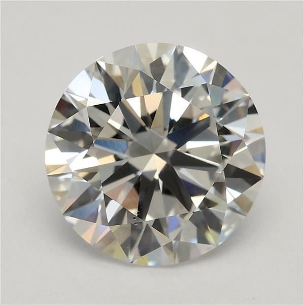 3.51ct G VS2 Rare Carat Ideal Cut Round Lab Grown Diamond