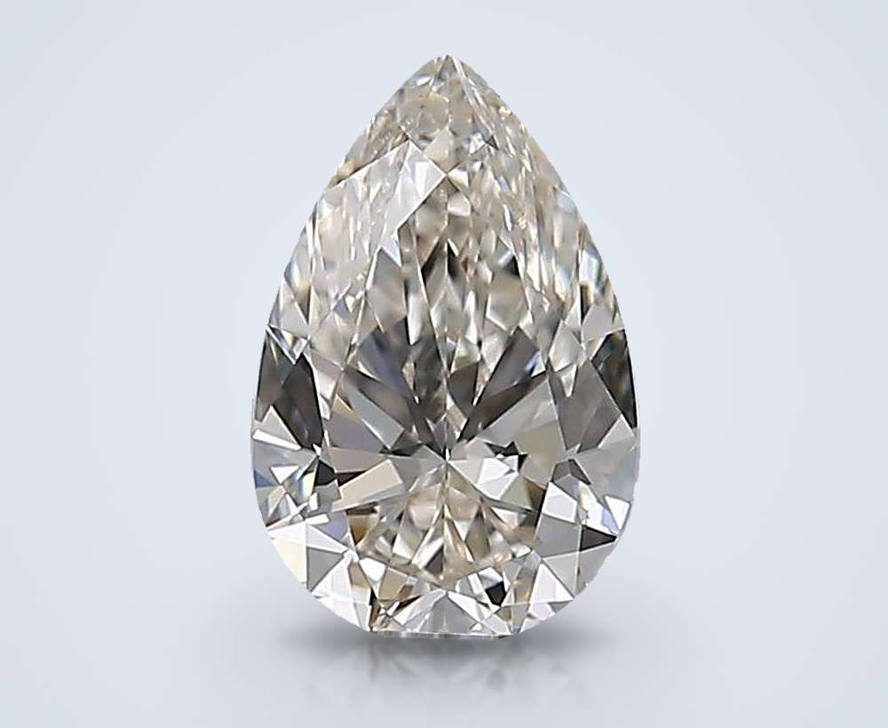 1.00 Carat Pear Natural Diamond