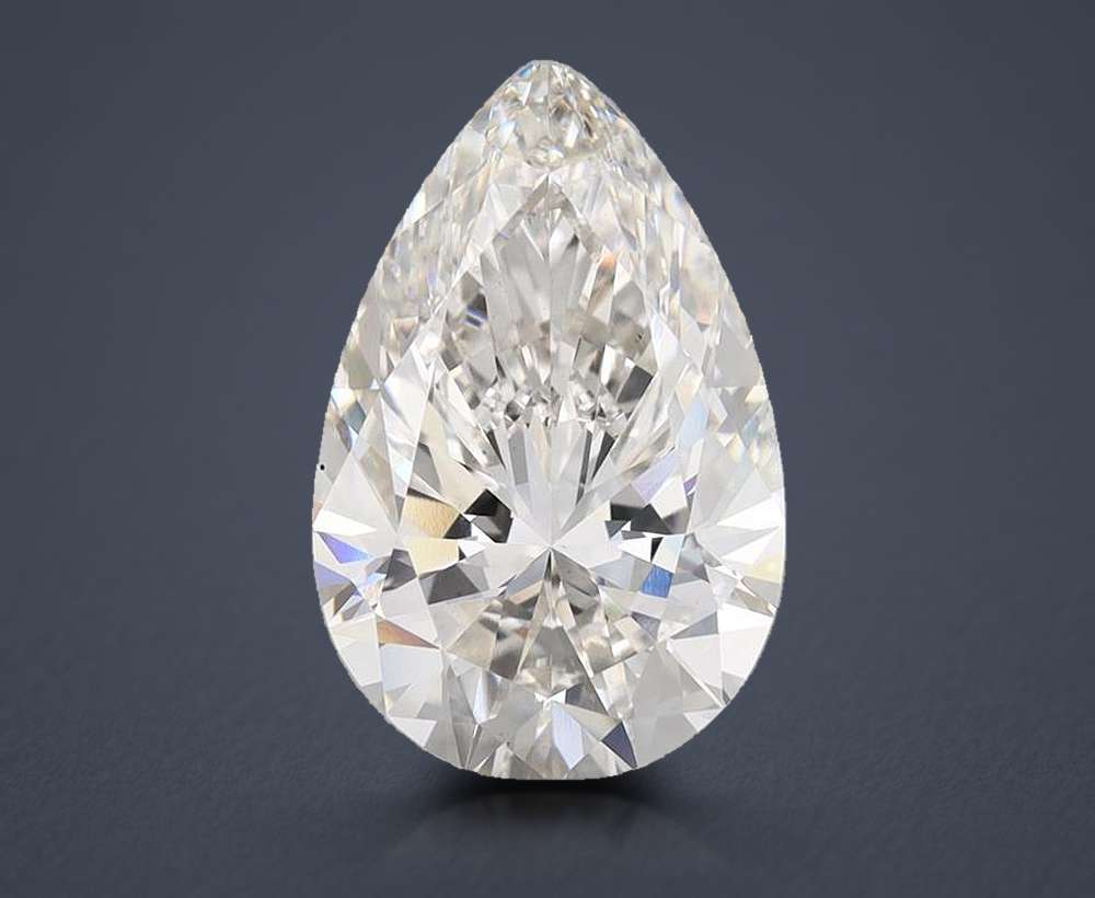 4.30 Carat Pear Lab Diamond