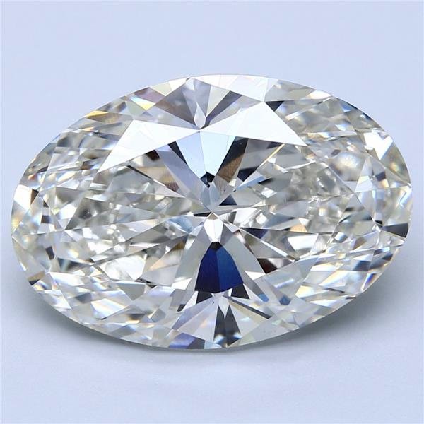 10.55ct H VS1 Rare Carat Ideal Cut Oval Lab Grown Diamond