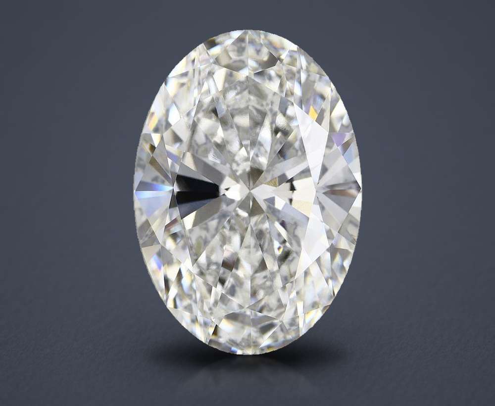 10.52 Carat Oval Lab Diamond