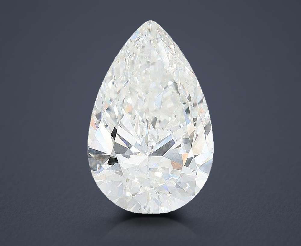 13.02 Carat Pear Lab Diamond