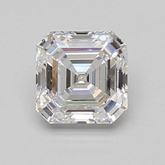0.91ct D VS1 Rare Carat Ideal Cut Asscher Lab Grown Diamond