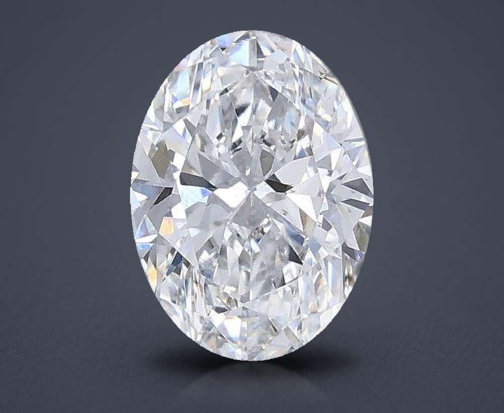 0.47 Carat Oval Lab Diamond
