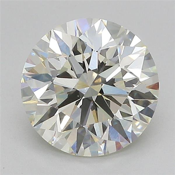 2.20ct J VS1 Excellent Cut Round Lab Grown Diamond