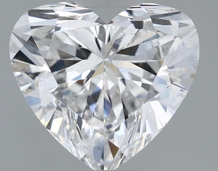 1.57ct E SI1 Rare Carat Ideal Cut Heart Lab Grown Diamond