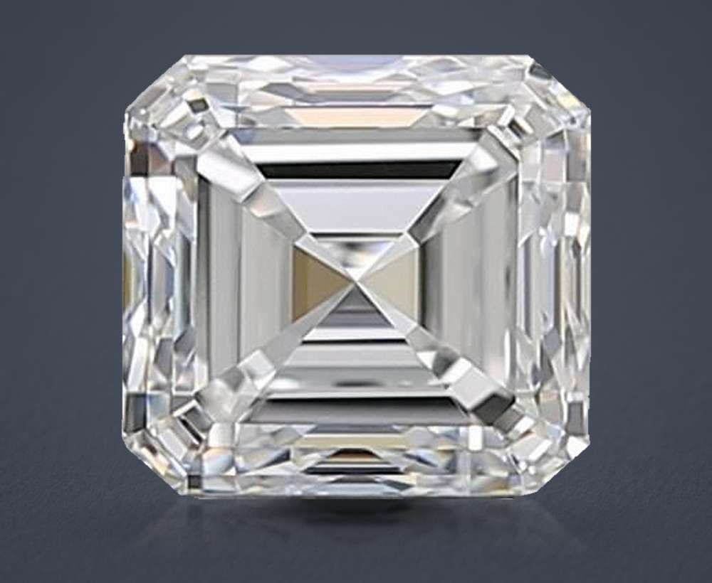 0.90 Carat Asscher Natural Diamond