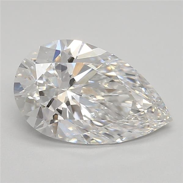 1.81ct F VVS2 Rare Carat Ideal Cut Pear Lab Grown Diamond