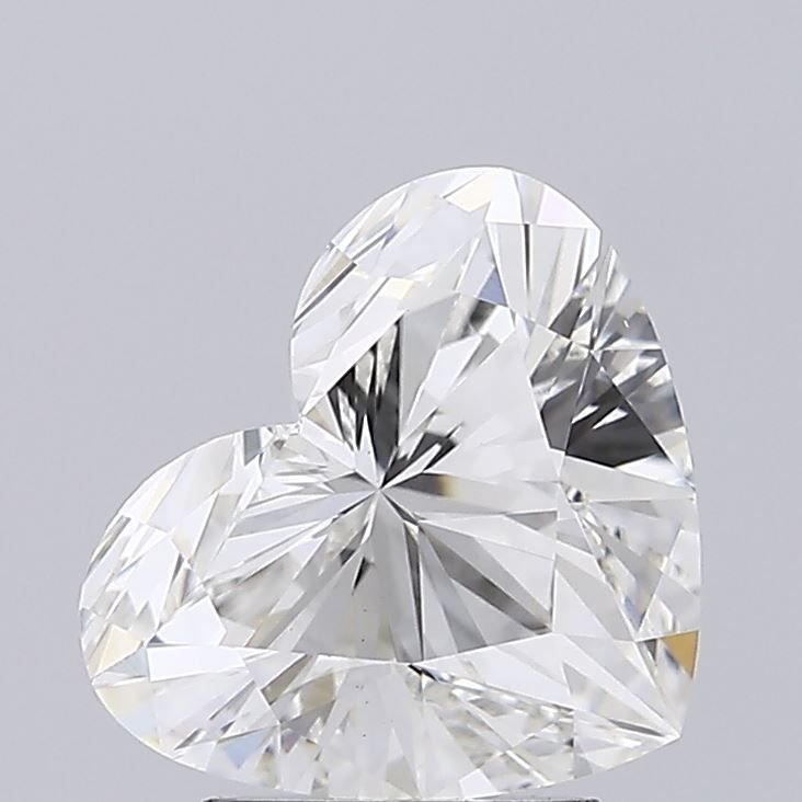 2.76ct G VS1 Rare Carat Ideal Cut Heart Lab Grown Diamond