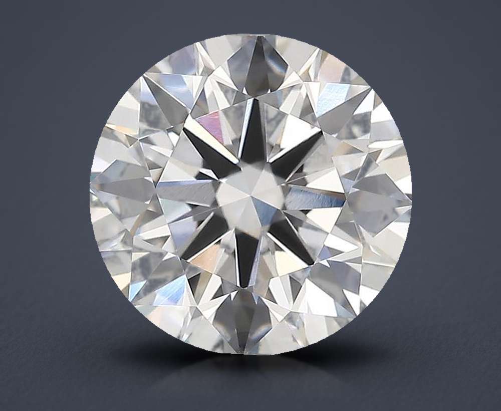 3.80 Carat Round Lab Diamond
