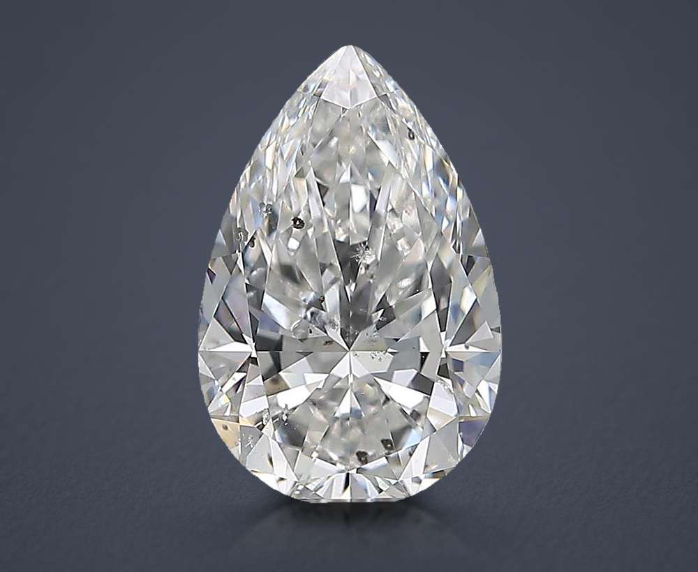 2.51 Carat Pear Natural Diamond