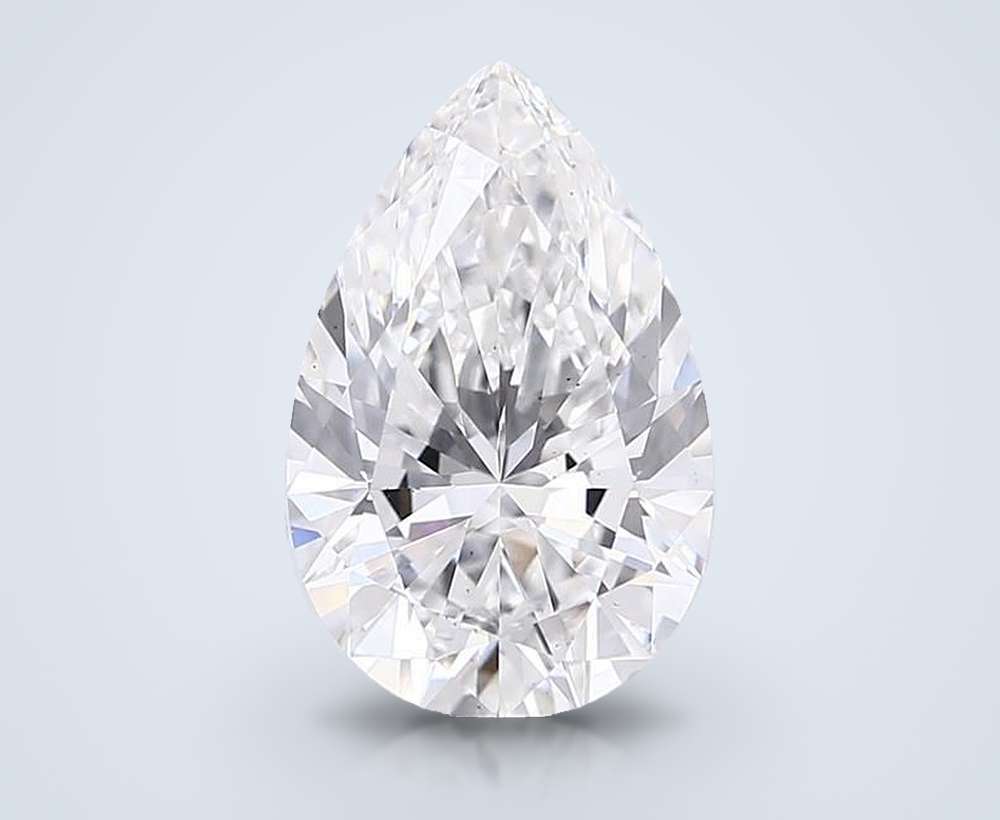 4.01 Carat Pear Lab Diamond