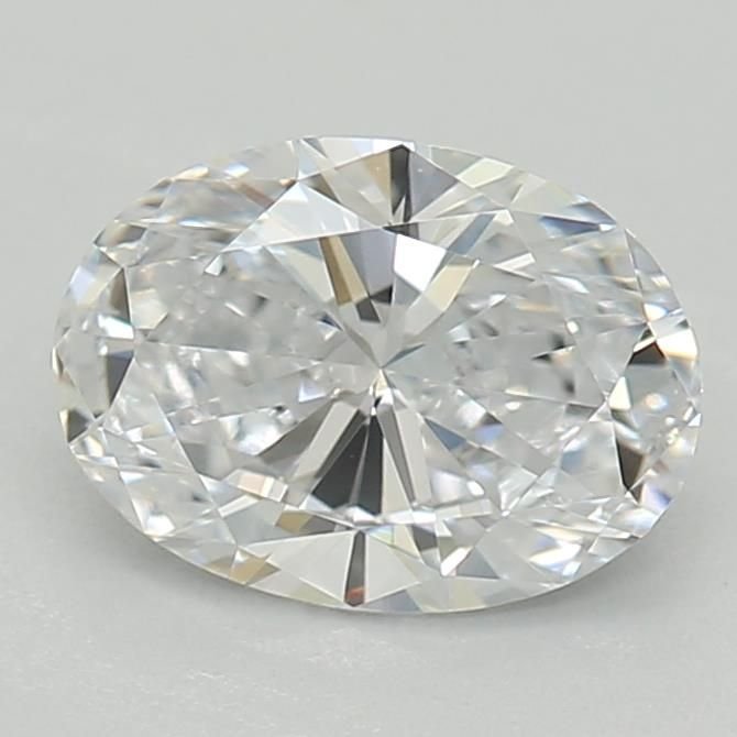 0.53ct D VVS2 Rare Carat Ideal Cut Oval Lab Grown Diamond